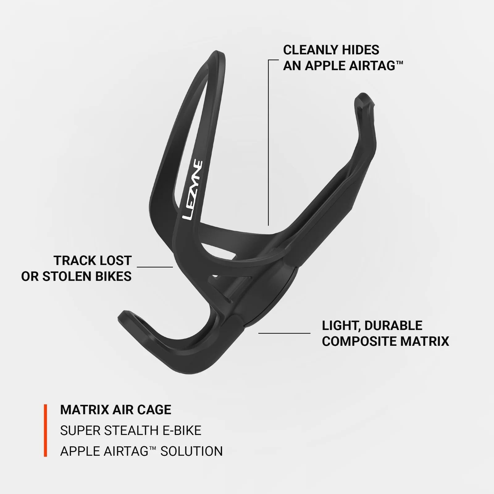 Lezyne Matrix Air Cage-Lezyne-Bicycle Junction