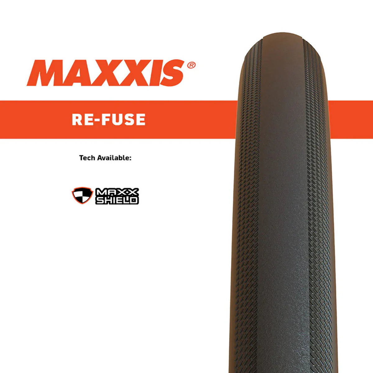 Maxxis Re-Fuse Gen 2 700 x 25 Tyre – Endurance All-Season, MaxxShield, Foldable