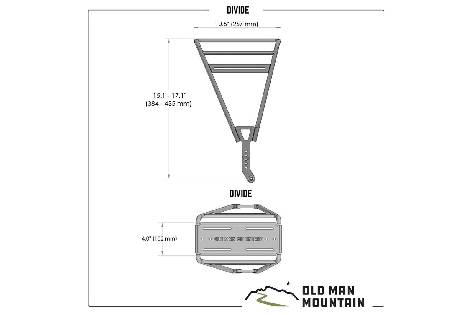 Old Man Mountain - Divide Rack-Old Man Mountain-Bicycle Junction