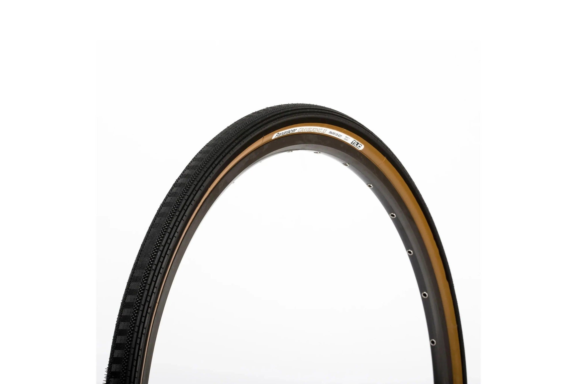 Panaracer Gravelking SS Plus 700c Folding Bead - Black/Brown-Panaracer-Bicycle Junction