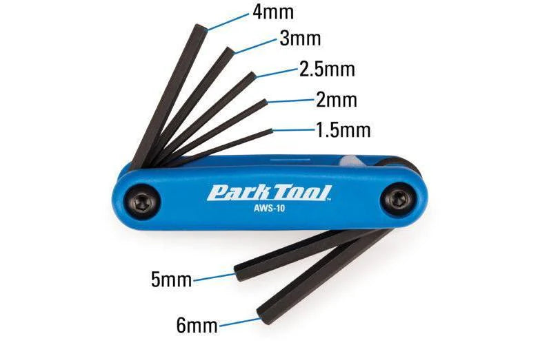 Park Tool Fold-up Hex Wrench Set