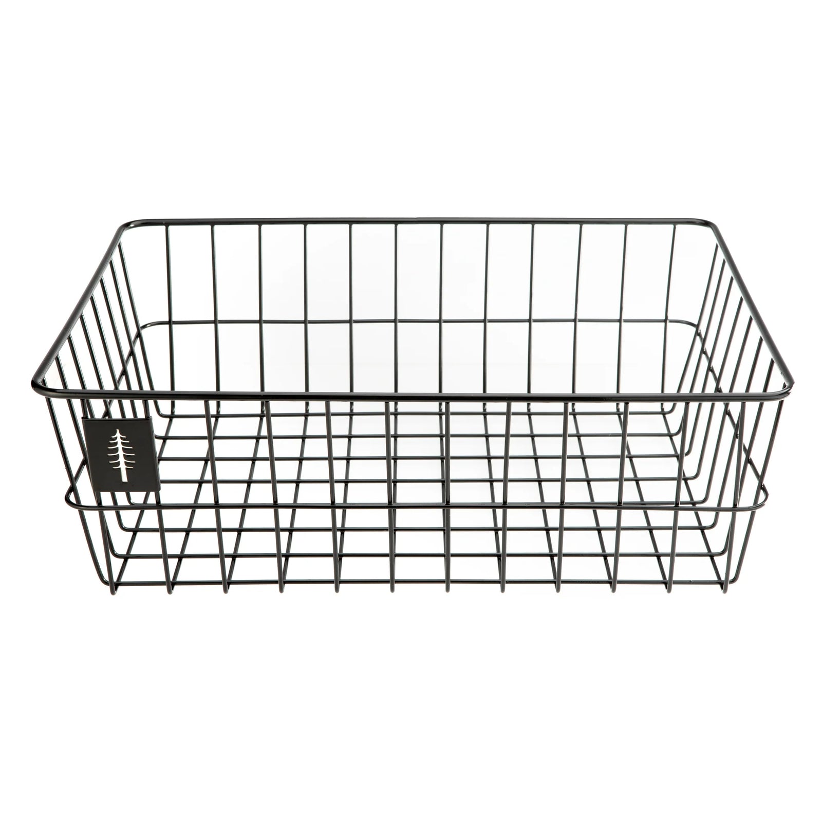 PDW Timber to Town ZigZag Basket Large Black