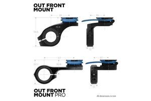 Quad Lock Out Front Mount V2-Quad Lock-Bicycle Junction