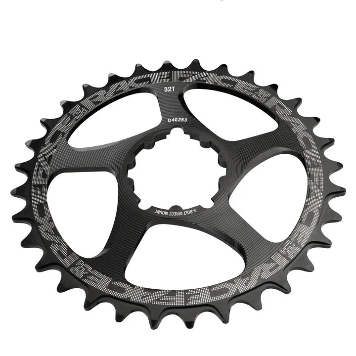 Race Face Direct Mount Chainring – 32T, 3-Bolt, Black (SRAM Compatible)