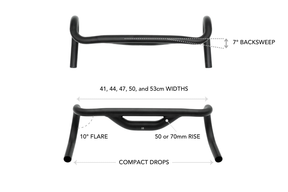 Redshift Top Shelf Low-Flare Handlebar