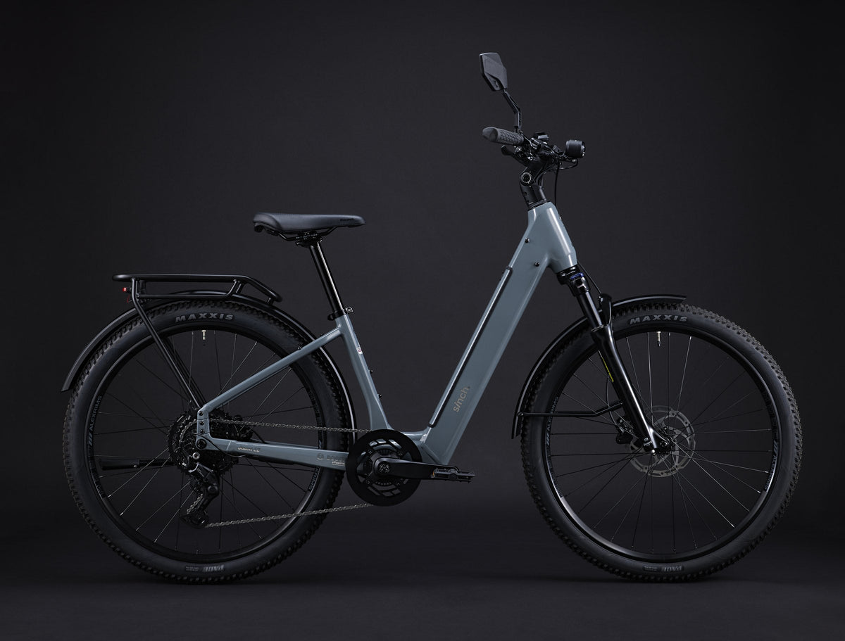 Sinch Jaunt EZ 2027 – Coastline Grey – bike view 2
