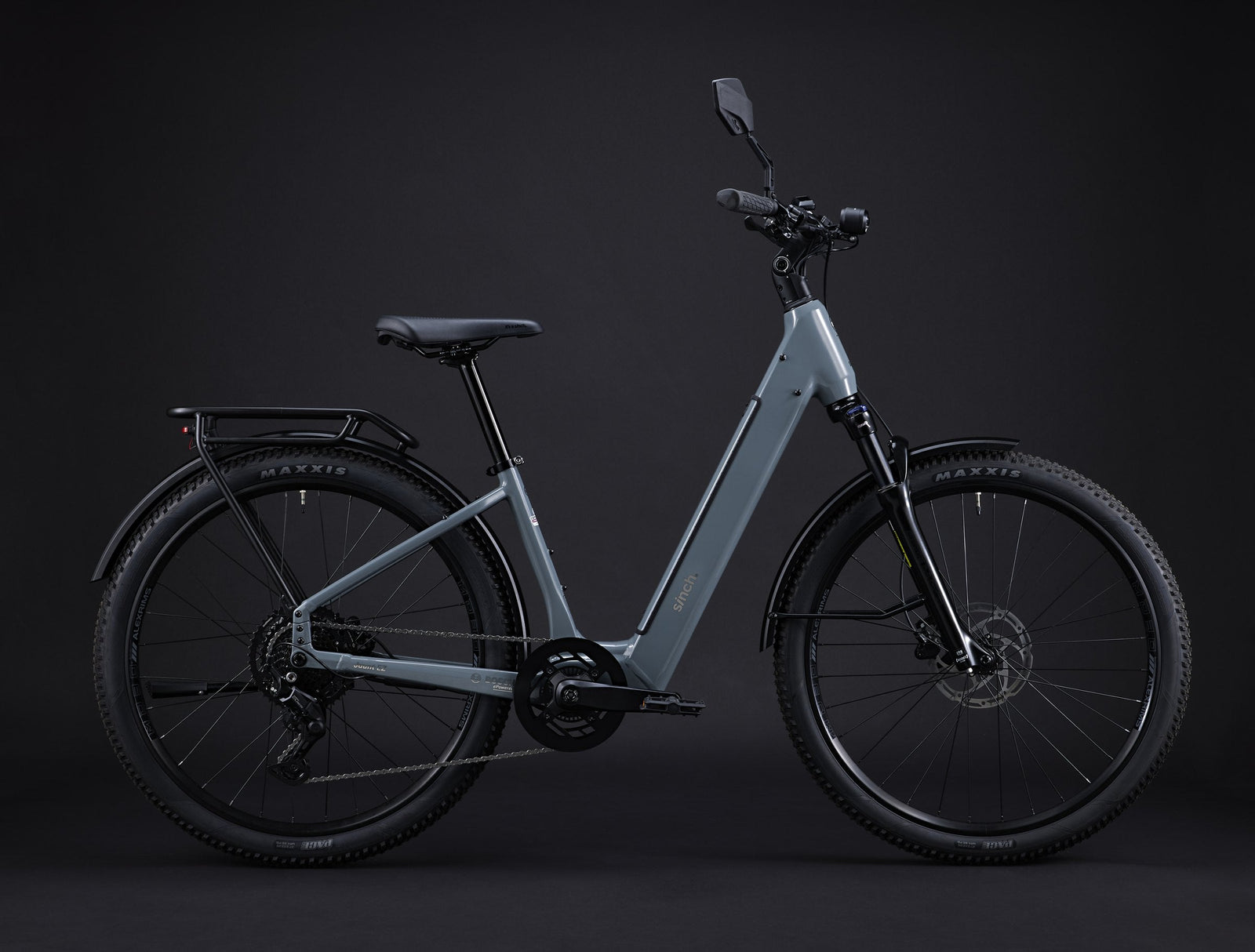 Sinch Jaunt EZ 2027 – Coastline Grey – bike view 2
