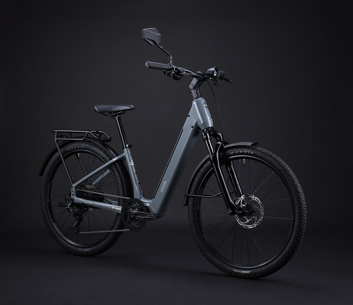 Sinch Jaunt EZ 2027 – Coastline Grey – bike view 3