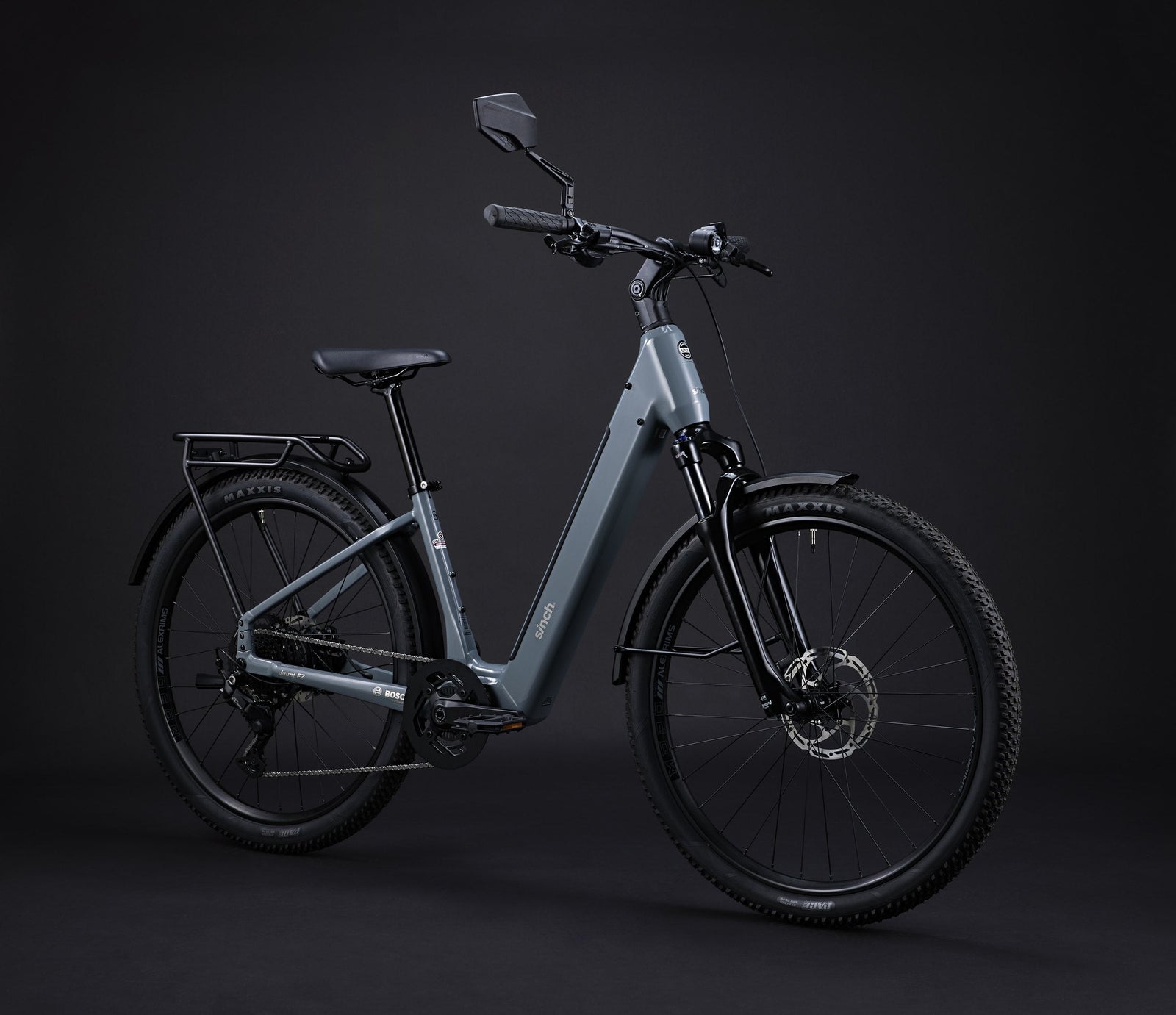 Sinch Jaunt EZ 2027 – Coastline Grey – bike view 3