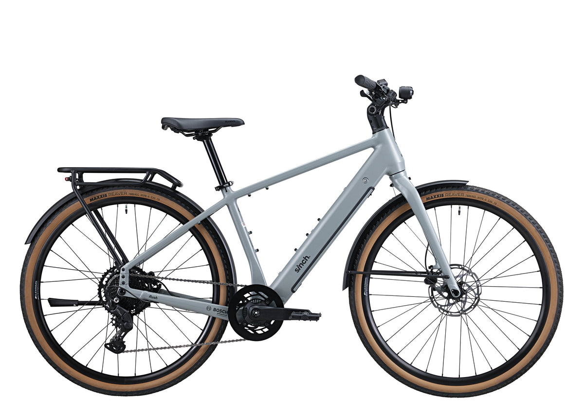 Sinch Rush 2027 – Matte Metro Grey – bike view 1