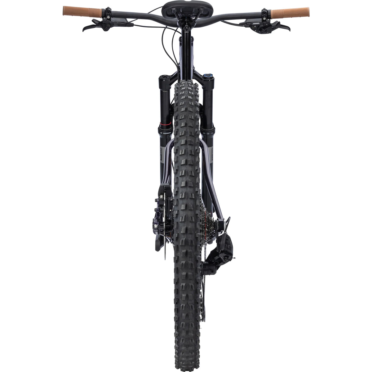 Surly Sorceress 1 trail hardtail in Elderberry Tonic, back view