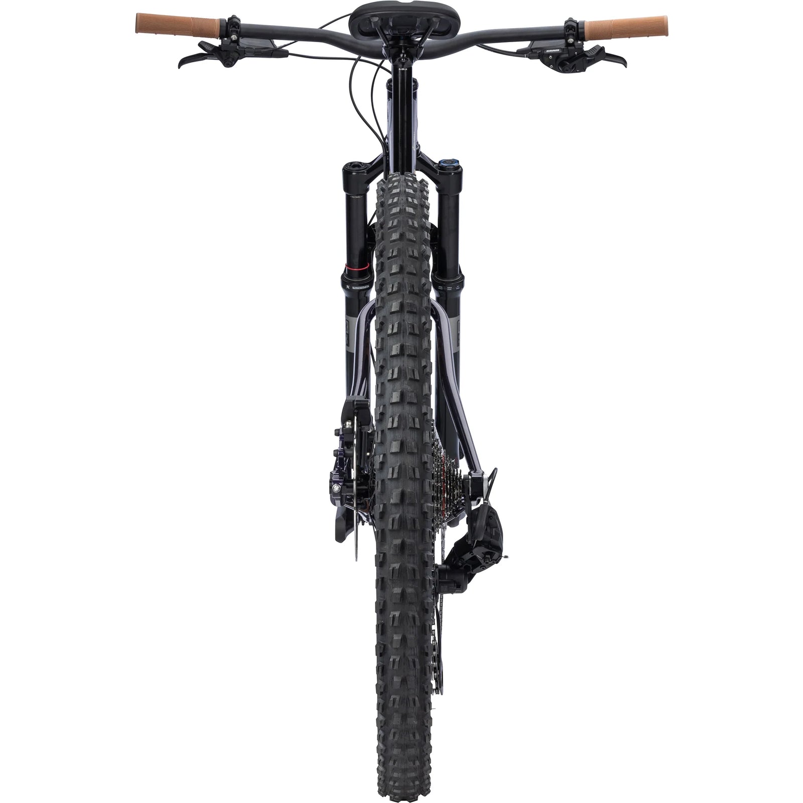Surly Sorceress 1 trail hardtail in Elderberry Tonic, back view
