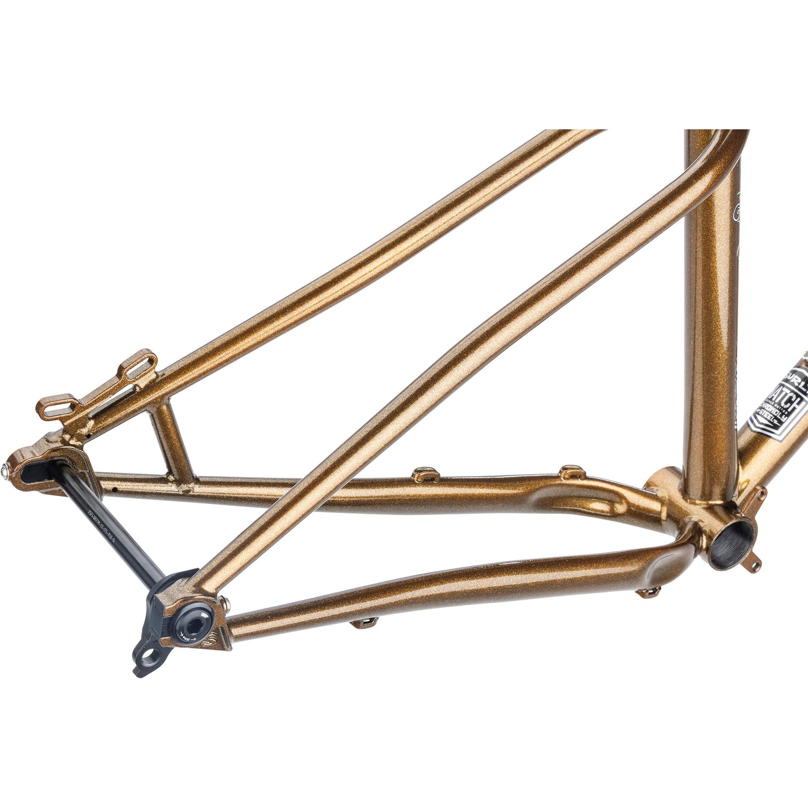 Surly Sorceress Hot Honey Bling rear dropout detail