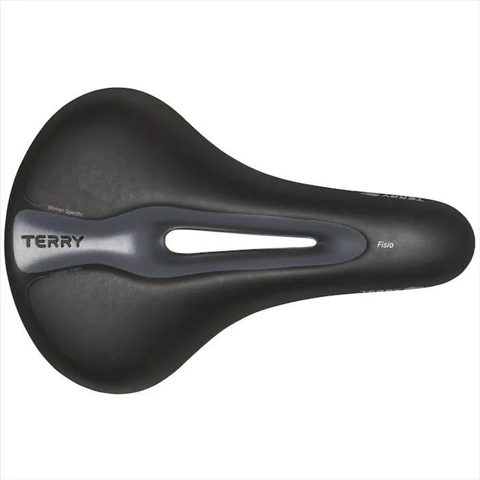 Terry Saddle Fisio Men's Black Touring Series-Terry Saddle-Bicycle Junction