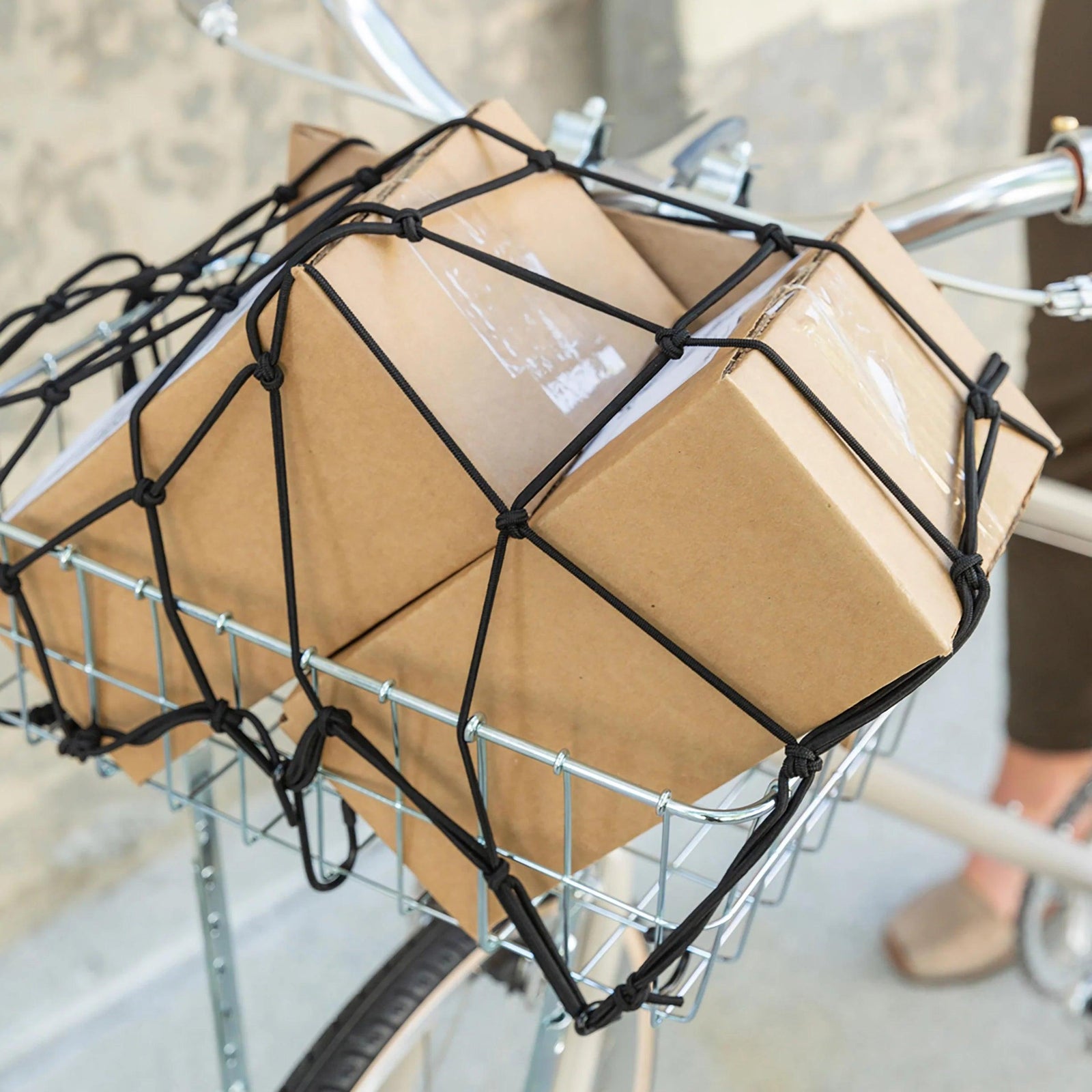 Topeak basket cargo netfor front/rear basket & trollytote-Topeak-Bicycle Junction