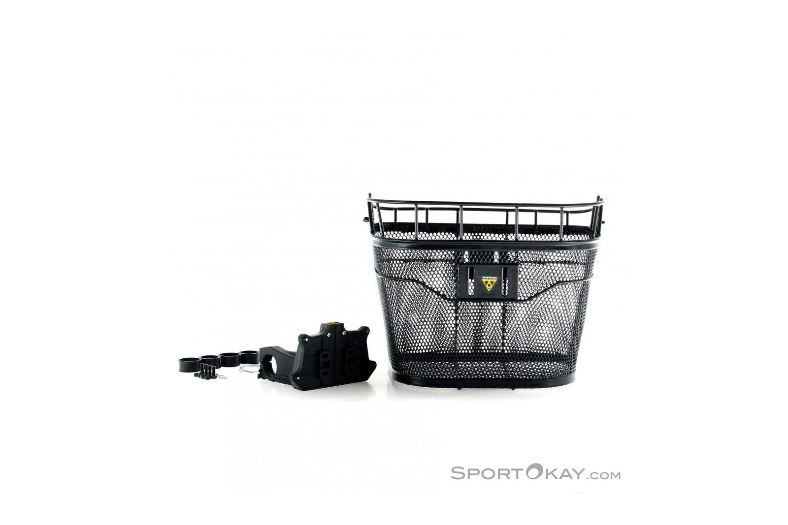 Topeak Basket Front Black Mesh w/ Fixer 3E-Topeak-Bicycle Junction