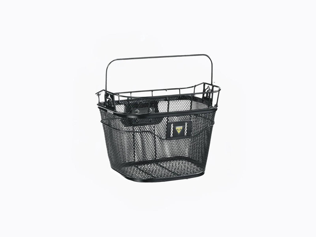 Topeak Basket Front Black Mesh w/ Fixer 3E Bicycle Junction