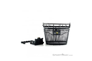 Topeak Basket Front Black Mesh w/ Fixer 3E-Topeak-Bicycle Junction