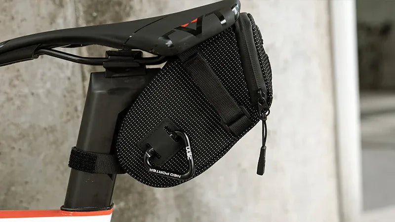 ULAC Saddle Bag Neo Porter Radtail Max 1.3L - Black/Noir