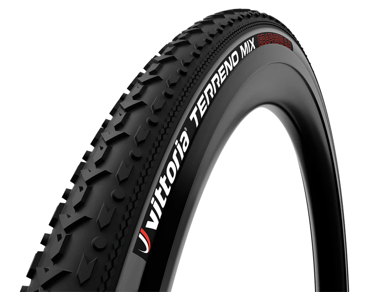 Vittoria Terreno Mix 700 x 45 Tyre – Anthracite/Black, Graphene 2.0, Tubeless Ready