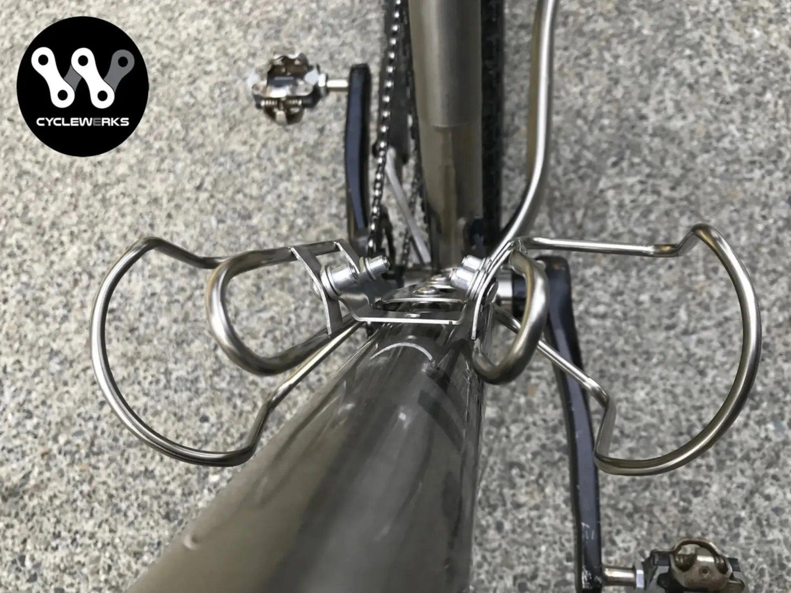 Water Bottle Cage Double Adaptor-Cyclewerks-Bicycle Junction