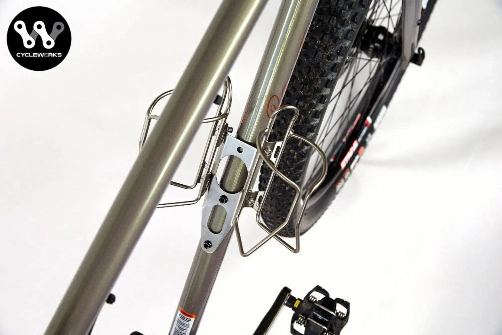 Water Bottle Cage Double Adaptor-Cyclewerks-Bicycle Junction
