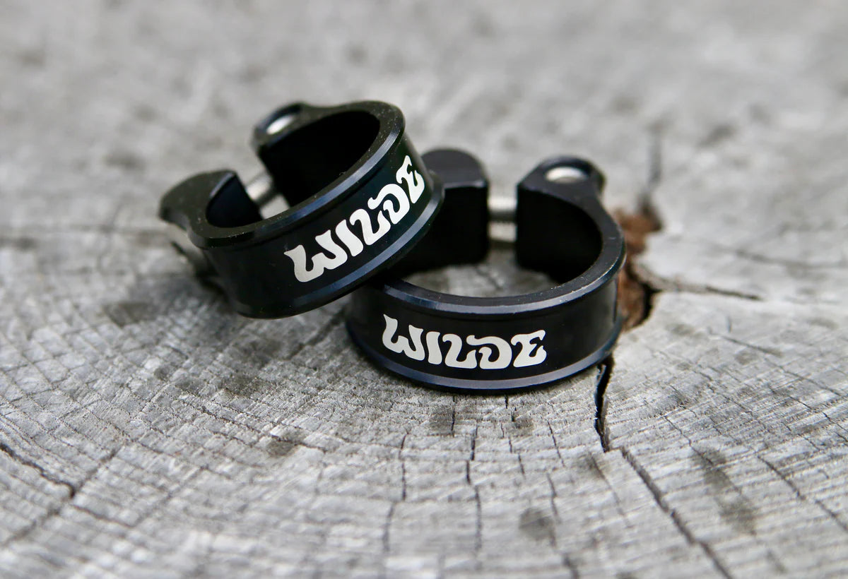 Wilde x Wolf Tooth Seat Collar - Black 29.8