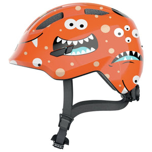 Abus Smiley 3.0 Kids Helmet-Helmets-Abus-Orange Monster-Bicycle Junction