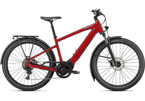 Specialized Turbo Vado 4.0-E-Trekking-Specialized-S-Red Tint / Silver Reflective-NX 11 Speed-Bicycle Junction
