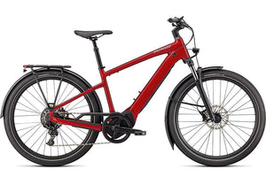 Specialized Turbo Vado 4.0-E-Trekking-Specialized-S-Red Tint / Silver Reflective-NX 11 Speed-Bicycle Junction