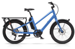 Benno Boost Speed (EVO 5)-E-Cargobikes-Benno-Step Through-Machine Blue-Bicycle Junction