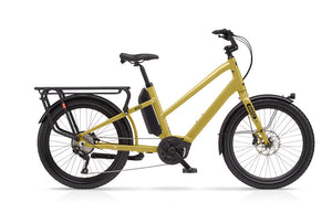 Benno Boost Sport (EVO 5)-E-Cargobikes-Benno-Step Through-Wasabi Green-Bicycle Junction