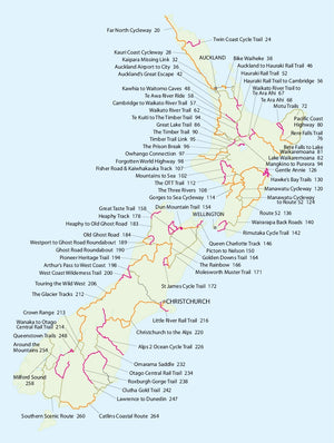 Book - Classic New Zealand Cycle Trails-Books & Magazines-Kennett Brothers-Bicycle Junction