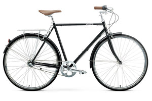 Linus Roadster Sport 3-Urban Bikes-Linus-Medium-Black-Bicycle Junction
