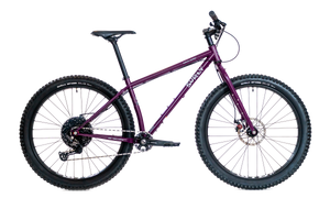 Surly Karate Monkey 27.5+-Adventure Bikes-Surly-Medium-Eggplant-Bicycle Junction