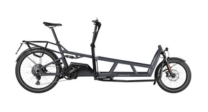 Riese & Müller Load4 75 │Touring HS-E-Cargobikes-Riese & Müller-Coal grey matt-Bicycle Junction