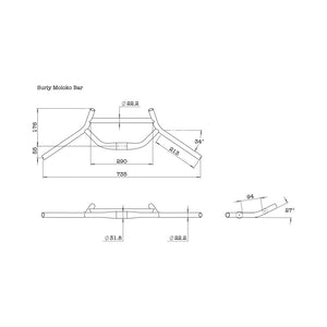 Surly Moloko Handlebar-Parts-Surly-Bicycle Junction