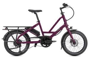 Tern Quick Haul P9-E-Cargobikes-Tern-Gloss Merlot-Bicycle Junction