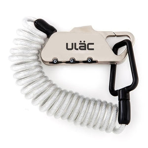ULAC Piccadilly Combo (4mmx120cm)-locks-ULAC-Silver-Bicycle Junction