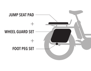 RemiDemi Passanger Kit-Benno Accessories-Benno-Bicycle Junction