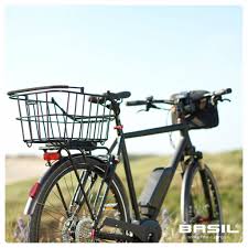 Basil Cento Alu Basket - MIK-Baskets-Basil-Bicycle Junction