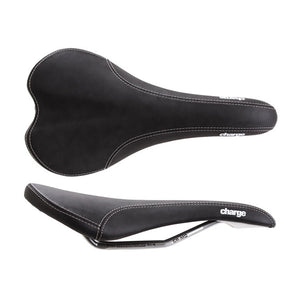 Charge Spoon Saddle-Saddles-Charge-Black-Bicycle Junction