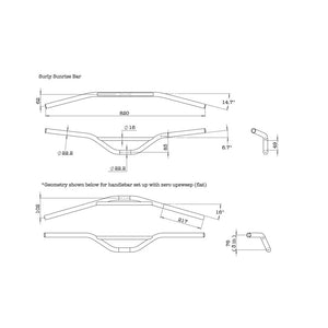 Surly Sunrise Handlebar-Parts-Surly-Bicycle Junction